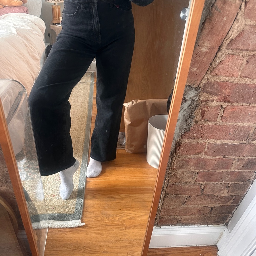 Madewell Black High Rise Women Jeans
